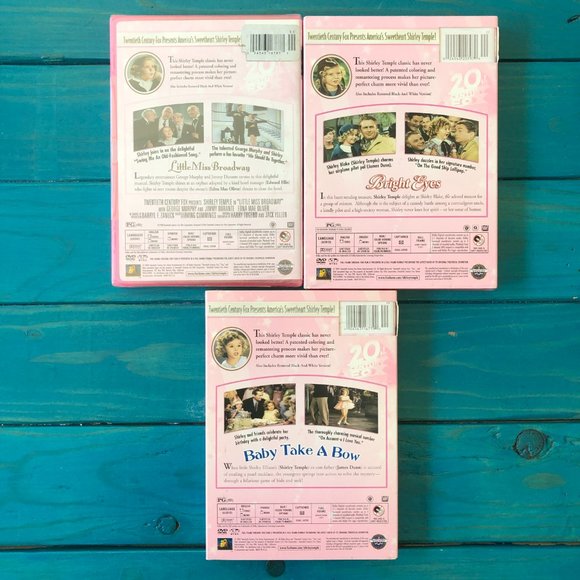 Shirley Temple DVD set of 3 ~ New - Picture 2 of 5